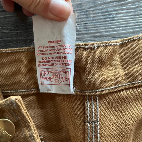 Carhartt Men's Tan Chino Pants - Picture 5 of 10